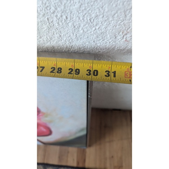 Oliver Gale Print.Chanel Lips Lollipop Wall Art Framed Canvas Print - Picture 3 of 5